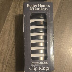 Better Homes & Gardens Oil-Rubbed Bronze Clip Rings